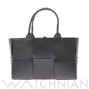 Bottega Veneta Arco Leather Tote Bag Brown